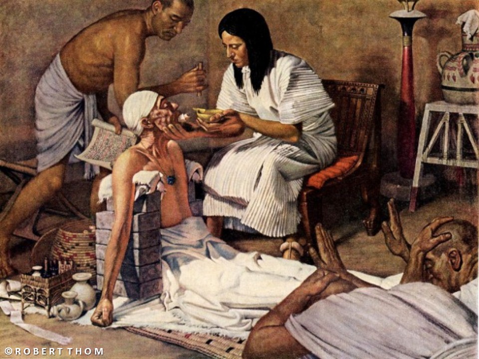 طرق العلاج عند المصريين القدماء