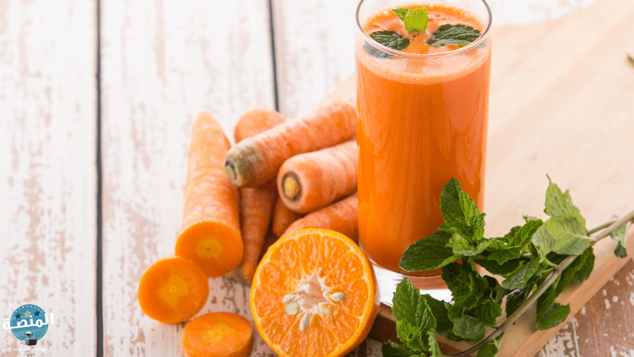 مشروب السبانخ والبرتقال لإنقاص الوزن