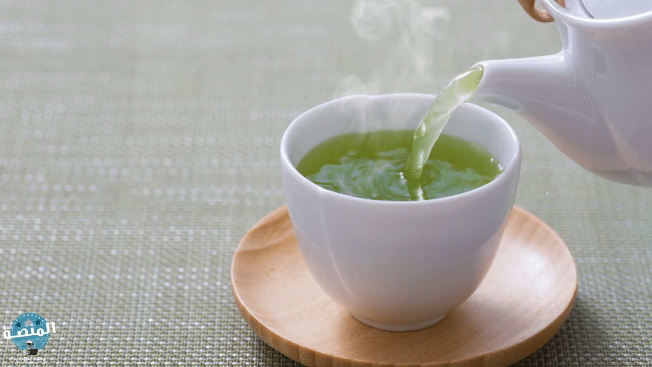 مشروب الشاي الأخضر