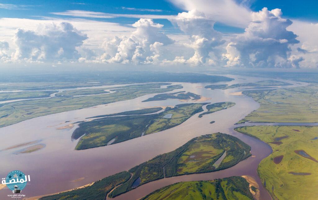 نهر آمور هيلونج جيانج نهر التنين الأسود