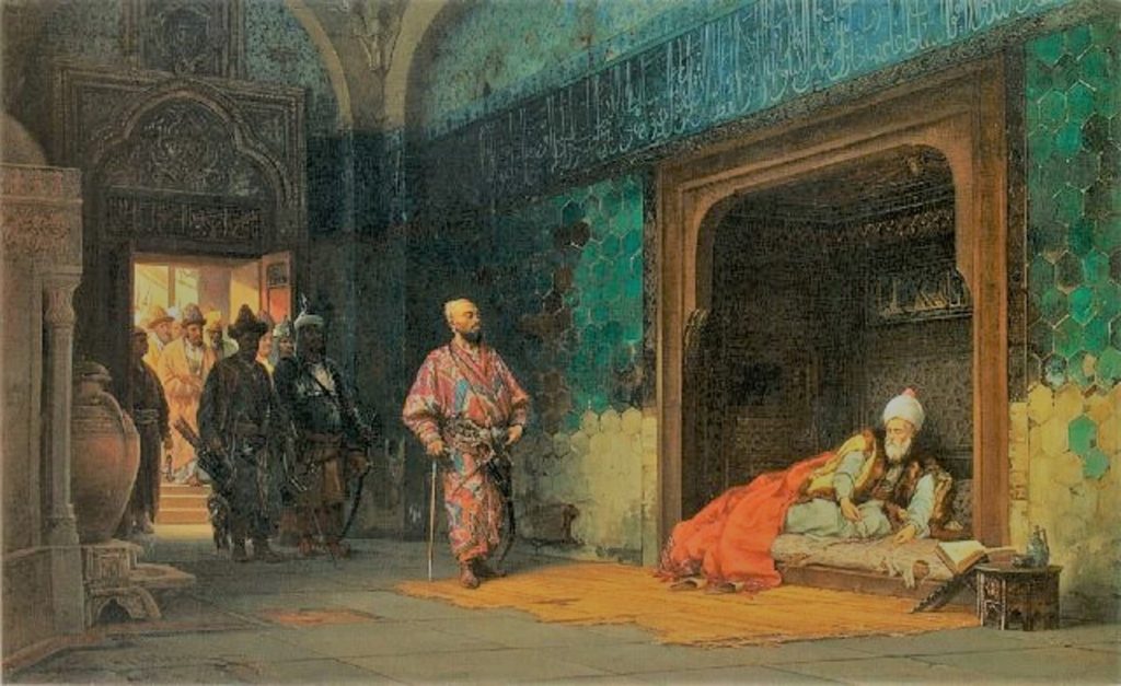 وفاة السلطان بايزيد الاول الصاعقة