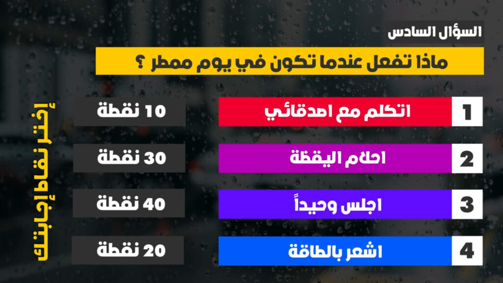 اختبار الحاسة السادسة