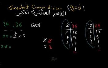 القاسم المشترك الأكبر