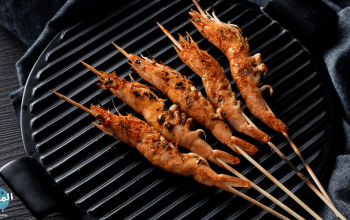 طريقة عمل الجمبري المشوي زي المطاعم