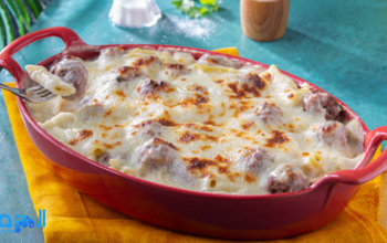 طريقه عمل المكرونه الوايت صوص