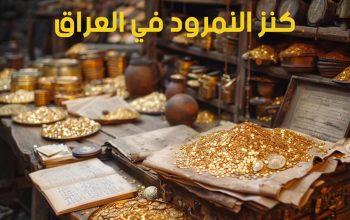 كنز مقبرة النمرود في العراق